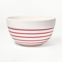 3qt Ceramic Earthenware Mixing Bowl - Figmint™ Red Striped 9 3qt Ceramic Earthenware Mixing Bowl - Figmint™ Red Striped -Figmint Online Shop GUEST 0a32926b c0aa 4119 ab00 5d4b7d833730