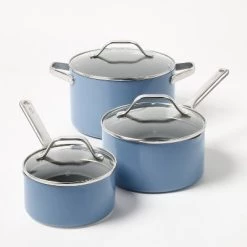12pc Nonstick Ceramic Coated Aluminum Cookware Set - Figmint™ Cream -Figmint Online Shop GUEST 0dd3e318 3a4a 444e b807 a4919a91d862