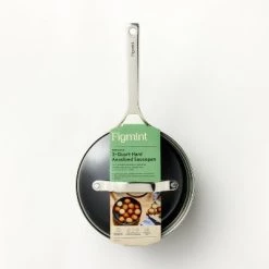 3qt Nonstick Hard Anodized Aluminum Sauce Pan with Lid Dark Gray - Figmint™ 12 3qt Nonstick Hard Anodized Aluminum Sauce Pan with Lid Dark Gray - Figmint™ -Figmint Online Shop GUEST 148fa994 588a 40c2 82c2 84f92e0a60c7