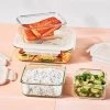 8pc (Set of 4) Glass Food Storage Container Set Clear - Figmint™ -Figmint Online Shop GUEST 159d6301 5cdc 46e6 b7a5 3e8edac6be63