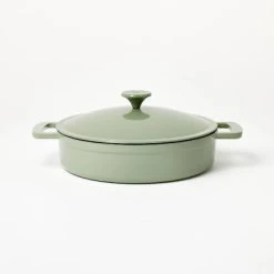 3.5qt Enamel Braiser - Figmint™ Light Gray -Figmint Online Shop GUEST 187faea6 765b 4a5c 997a aa5381da05b0