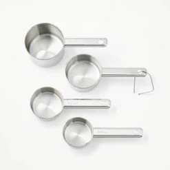 4pc Stainless Steel Measuring Cups - Figmint™ Silver -Figmint Online Shop GUEST 19997055 08bf 4c74 a76a 39141fe90d0d