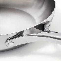 12" Stainless Steel Frypan with Cover Silver - Figmint™ -Figmint Online Shop GUEST 28423e65 a003 42de 9a0b 2509fb730879