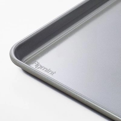 15"x21" Nonstick Aluminized Steel Baking Sheet Gray - Figmint™ 3 15"x21" Nonstick Aluminized Steel Baking Sheet Gray - Figmint™ - Image 2