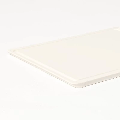 11"x14" Nonslip Recycled Poly Cutting Board Vintage Cream - Figmint™ 5 11"x14" Nonslip Recycled Poly Cutting Board Vintage Cream - Figmint™ - Image 3