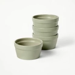 4pc Stoneware Ramekin Set - Figmint™ Cream -Figmint Online Shop GUEST 37a5c31b 119d 492f b4c0 48296d48ac06