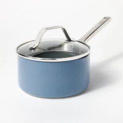 1.5qt Nonstick Ceramic Coated Aluminum Sauce Pan - Figmint™ Blue -Figmint Online Shop GUEST 39a6a0e2 2484 41d7 8afa 6412351ad661