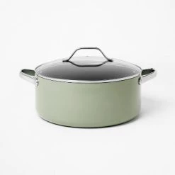8qt Nonstick Ceramic Coated Aluminum Wide Stock Pot - Figmint™ Blue -Figmint Online Shop GUEST 6635196c 0b83 4a2c 8114 54fbd197bddf