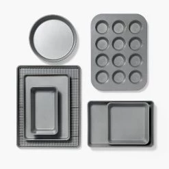 8pc Nonstick Bakeware Set - Figmint™ Gray -Figmint Online Shop GUEST 6fce6593 041e 435b 8243 f55cafa5a20b