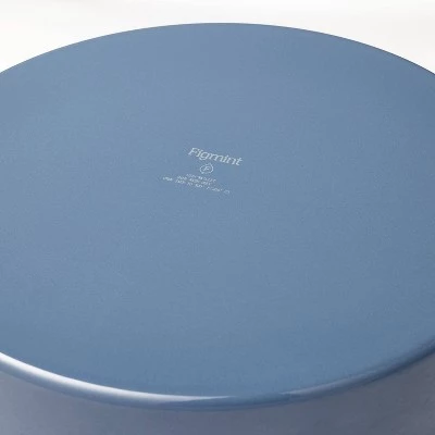 12" Enamel Skillet - Figmint™ Blue 5 12" Enamel Skillet - Figmint™ Blue - Image 3