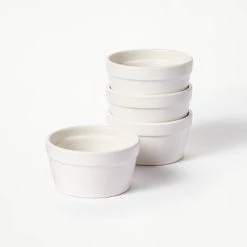 4pc Stoneware Ramekin Set - Figmint™ Cream -Figmint Online Shop GUEST 7199f004 65d8 48ec b113 d13b4913b296