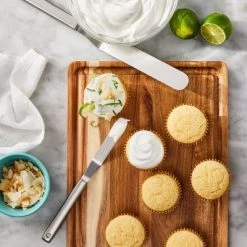 2pk Stainless Steel Icing Spatula Set Silver - Figmint™