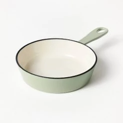 6" Enameled Cast Iron Skillet - Figmint™ Cream -Figmint Online Shop GUEST 867b075b c7e7 4570 af5f 5ff9464a9423