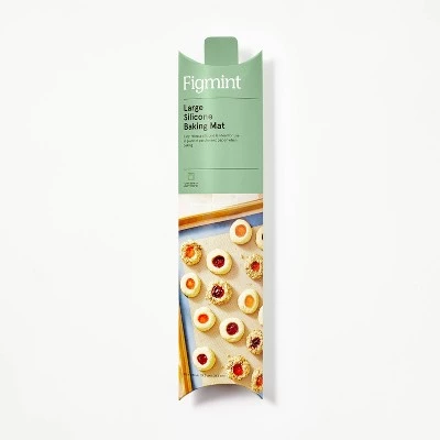 11.5"x16.5" Silicone Large Baking Mat Blue - Figmint™ 5 11.5"x16.5" Silicone Large Baking Mat Blue - Figmint™ - Image 3