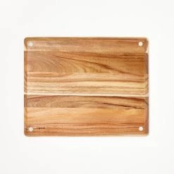 12"x15" Nonslip Acacia Wood Cutting Board Natural - Figmint™ 6 12"x15" Nonslip Acacia Wood Cutting Board Natural - Figmint™ -Figmint Online Shop GUEST 9e394991 8de7 404f a6c1 9d73ff26837f