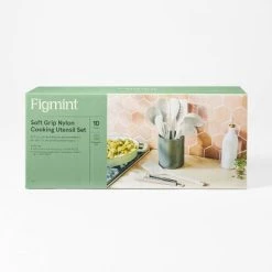 10pc Soft Grip Nylon Kitchen Utensil Set Gray - Figmint™ 7 10pc Soft Grip Nylon Kitchen Utensil Set Gray - Figmint™ -Figmint Online Shop GUEST add5a359 a371 4fe2 90ba 367577412a82