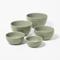 5pc Earthenware Ceramic Mixing Bowl Set - Figmint™ Blue -Figmint Online Shop GUEST ae46ef9a f4b5 4ac4 b48c 017f5e6252ea