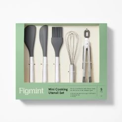 5pc Stainless Steel/Silicone 5pc Mini Kitchen Utensil Set Dark Gray - Figmint™ 7 5pc Stainless Steel/Silicone 5pc Mini Kitchen Utensil Set Dark Gray - Figmint™ -Figmint Online Shop GUEST ae91d54b 4d57 4f79 a87c e3b534c4fa2a