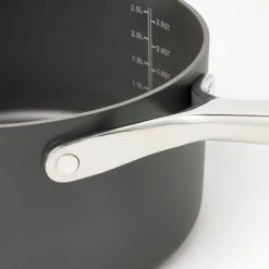3qt Nonstick Hard Anodized Aluminum Sauce Pan with Lid Dark Gray - Figmint™ 10 3qt Nonstick Hard Anodized Aluminum Sauce Pan with Lid Dark Gray - Figmint™ -Figmint Online Shop GUEST d2b359bd 35f0 4efa 86f8 2799faa604fe
