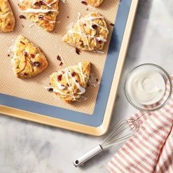 14.5"x20.5" Silicone Extra Large Baking Mat Blue - Figmint™