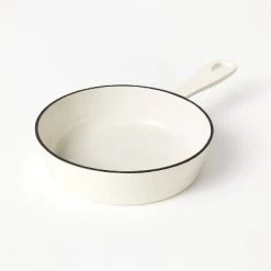 6" Enameled Cast Iron Skillet - Figmint™ Cream -Figmint Online Shop GUEST e04adcbc 13e4 41c8 918b 51118dfde499