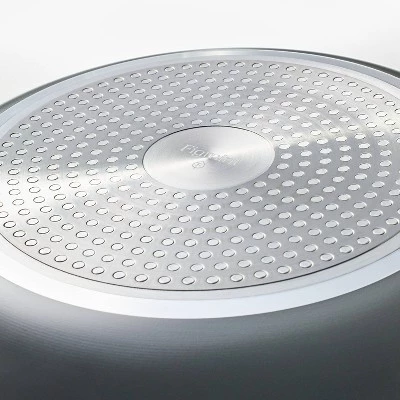 12pc Aluminum Nonstick Hard Adonized Cookware Set Dark Gray - Figmint™ 7 12pc Aluminum Nonstick Hard Adonized Cookware Set Dark Gray - Figmint™ - Image 5