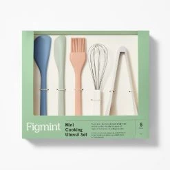5pc Silicone Mini Kitchen Utensil Set - Figmint™ -Figmint Online Shop GUEST f3993262 1c2a 4f64 982d 598baf92214e