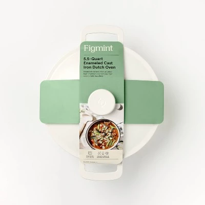 5.5qt Enamel Dutch Oven Cream - Figmint™ 7 5.5qt Enamel Dutch Oven Cream - Figmint™ - Image 5